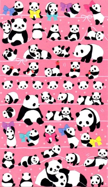 Panda Aesthetic Wallpaper HD.