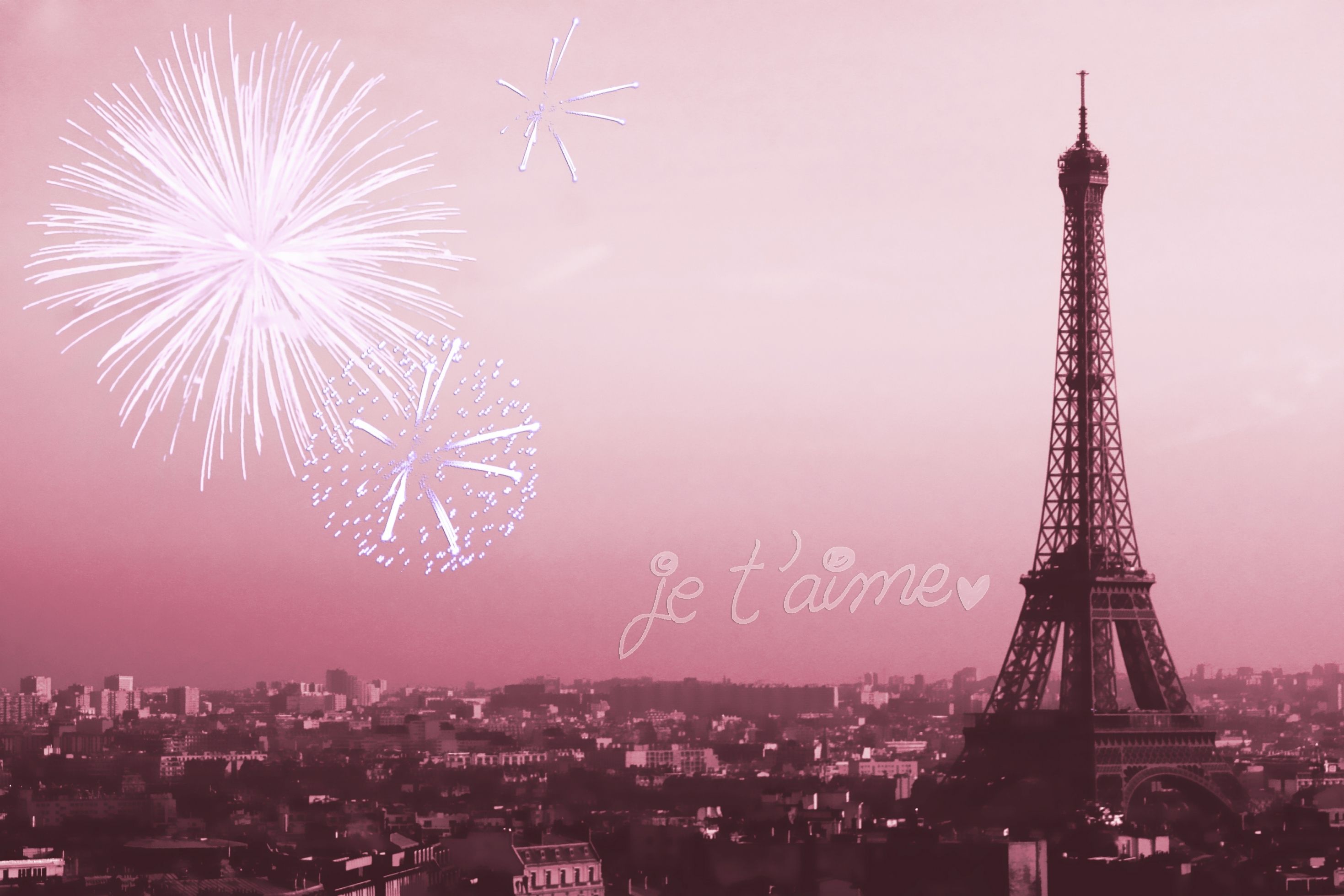 Paris tower pink nature HD phone wallpaper  Peakpx