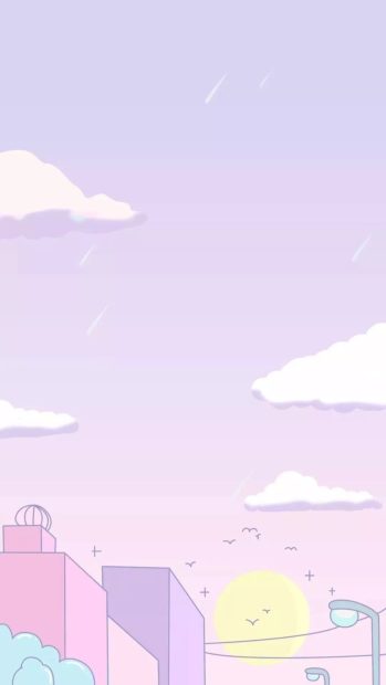 Pastel Cute Aesthetic Wallpaper High Resolution.