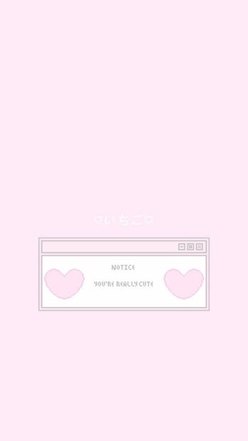 Pastel Cute Aesthetic Wallpaper Pink HD.