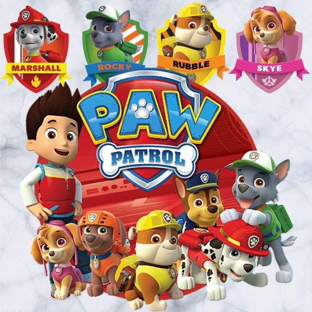 Paw Patrol Cartoon Wallpaper HD.