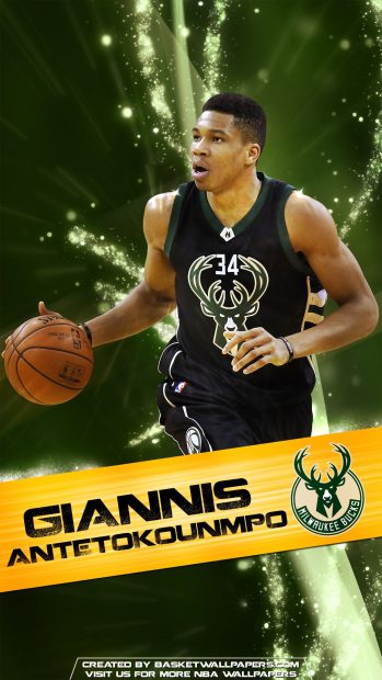 Phone Giannis Antetokounmpo Wallpaper HD.