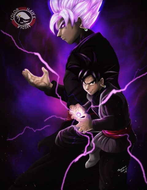 Phone Goku Black Wallpaper HD.