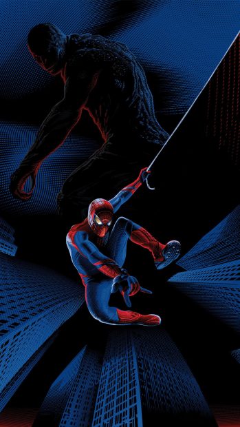 Phone HD Wallpaper Spiderman.