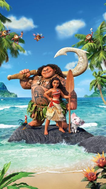 Phone Moana Wallpaper HD.