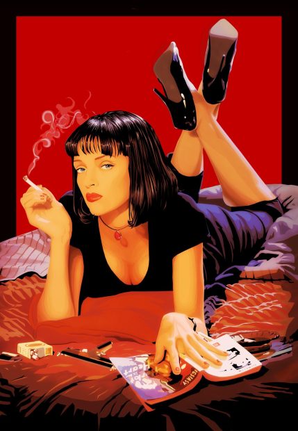 Phone Pulp Fiction Wallpaper HD.