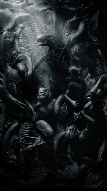 Phone Xenomorph Wallpaper HD.