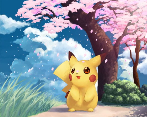 Pikachu Background High Resolution.