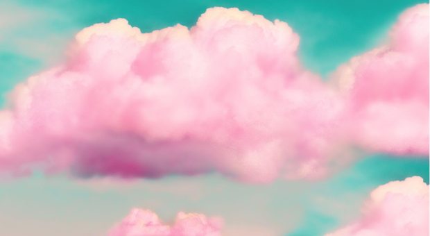 Pink Aesthetic Backgrounds HD Cloud.