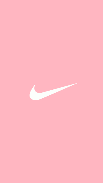 Pink Aesthetic Backgrounds Nike Logo.