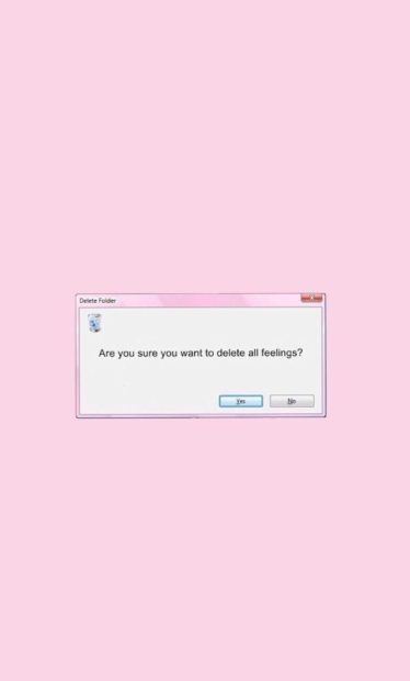 Pink Aesthetic Sad Wallpaper HD.