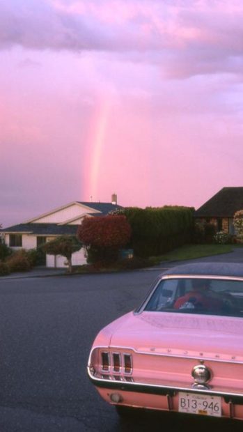 Pink Background Aesthetic Backgrounds Pink Car.