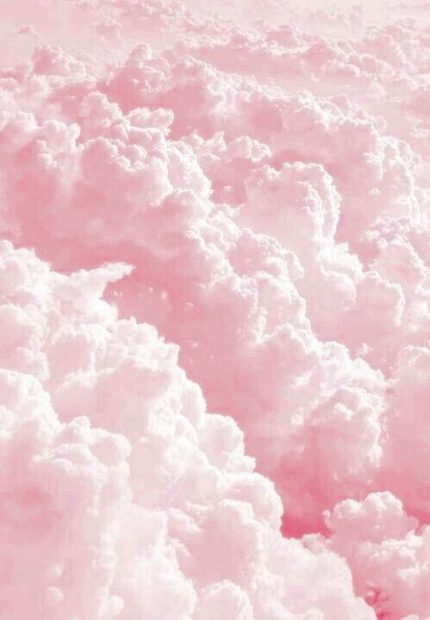 Pink Background Aesthetic Backgrounds Pink Cloud.