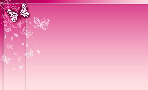 Pink Butterfly Wallpaper Desktop.