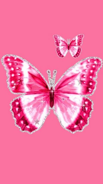 Pink Butterfly Wallpaper High Resolution.