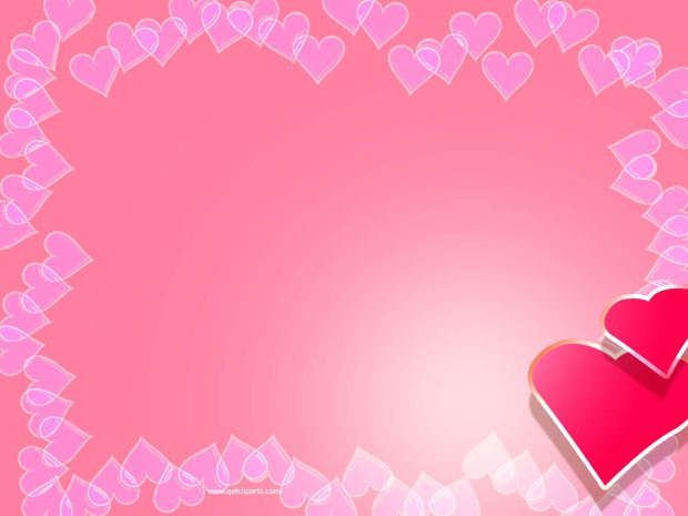 Pink Christian Valentine Background for Valentines Day.