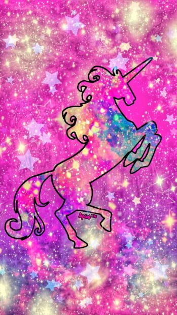 Pink Cute Unicorn Backgrounds.