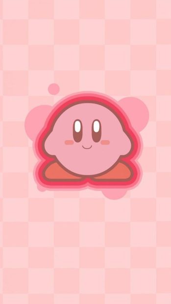 Pink Kirby Wallpaper HD.