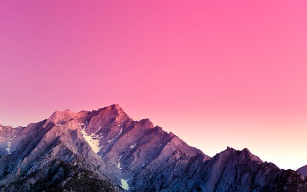 Pink Mac OS Wallpaper 4K Desktop.