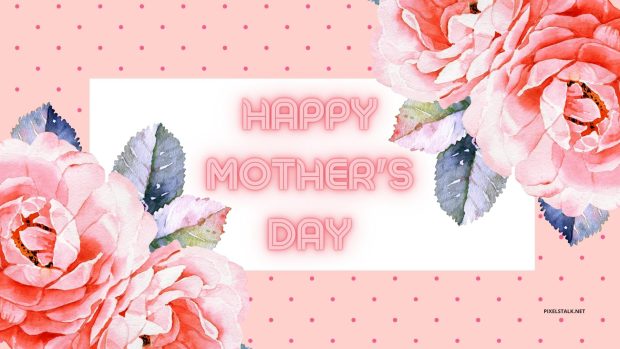 Pink Mothers Day Wallpaper.