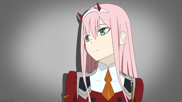 Pink Zero Two Wallpaper HD.