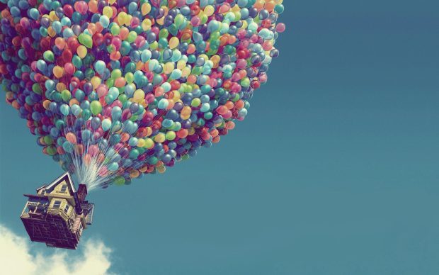 Pinterest Cute Backgrounds Ballon House.