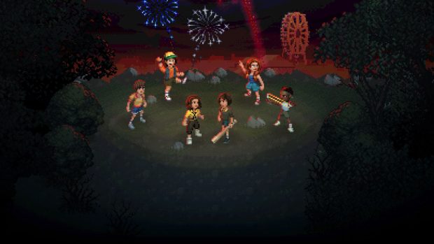 Pixels Stranger Things Wallpaper HD.