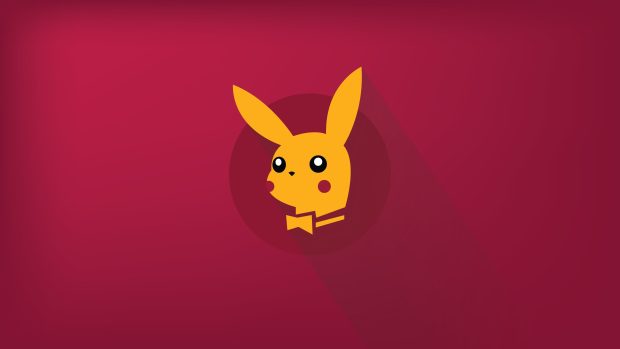 Playboy Pikachu Background.