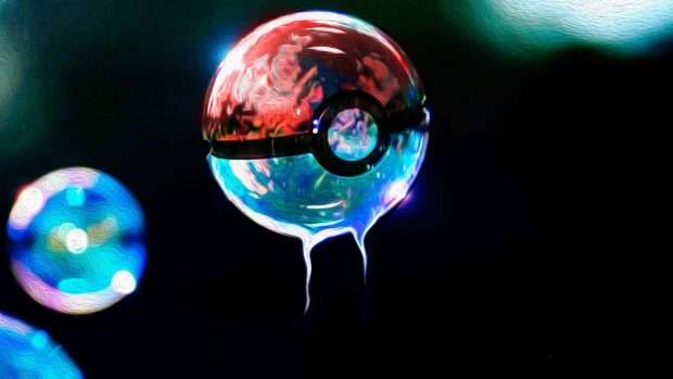 Pokeball HD Wallpaper Computer.