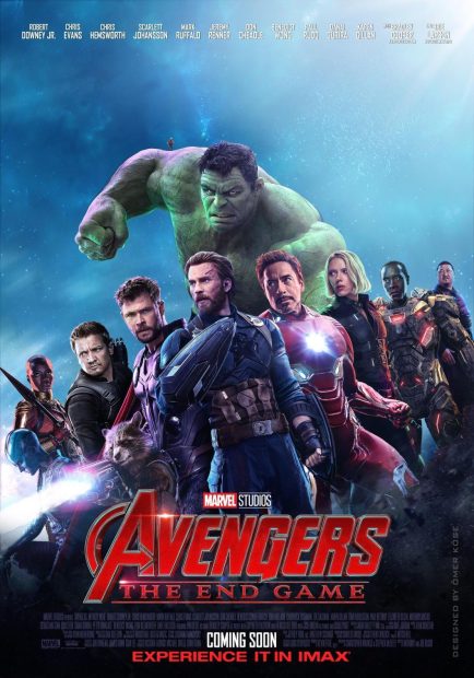 Poster Avengers Endgame Wallpaper HD.
