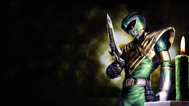 Power Rangers Green Wallpaper HD.