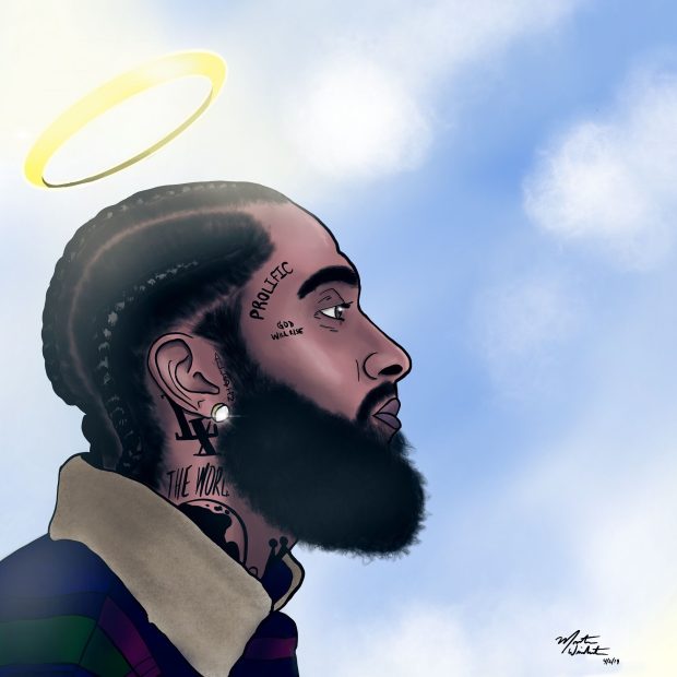 Pray Nipsey Hussle Wallpaper HD.