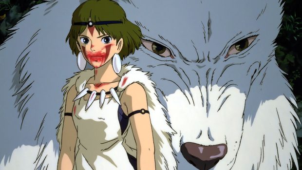 Princess Mononoke Desktop Wallpaper.
