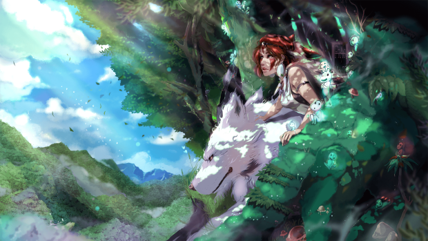 Princess Mononoke Wallpaper HD.