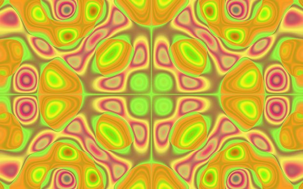 Psychedelic 70s Aesthetic Wallpaper HD.