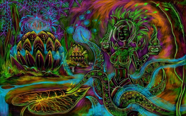 Psychedelic Desktop Picture.