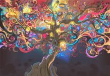 Psychedelic Wallpaper.