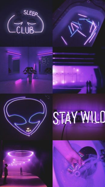 Purple Aesthetic Wallpaper Free Download.