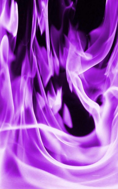 Purple Flame Wallpaper HD.