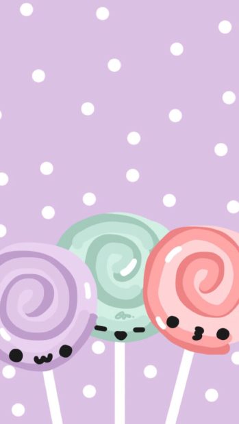 Purple Pinterest Cute Wallpaper.