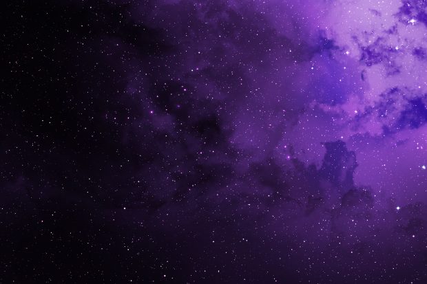 Purple Sky Star Background HD.