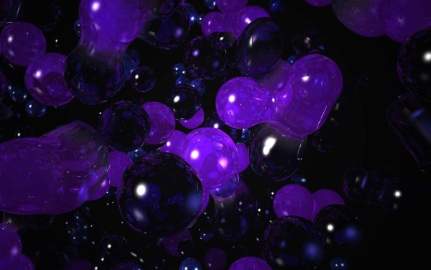 Purple Wallpaper Aesthetic HD Wallpaper Free download.