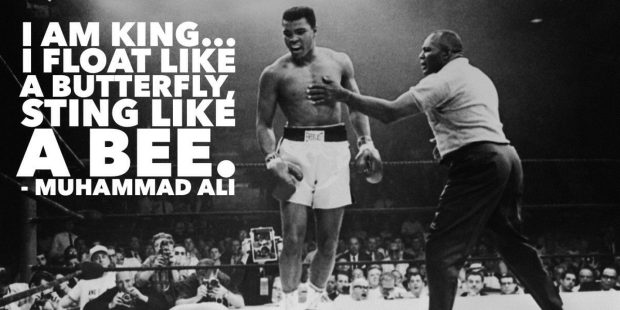 Quotes Muhammad Ali Wallpaper HD.