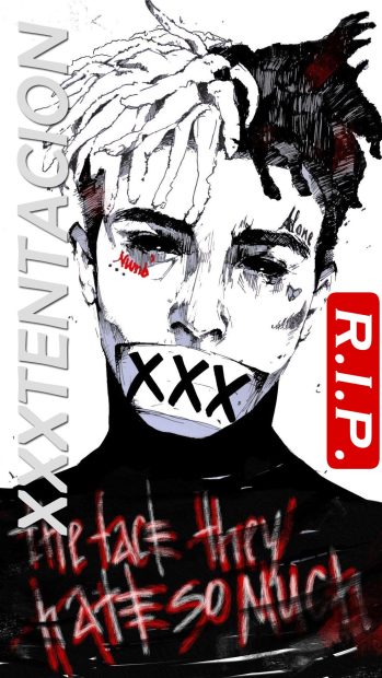 R I P Xxxtentacion Wallpaper HD.