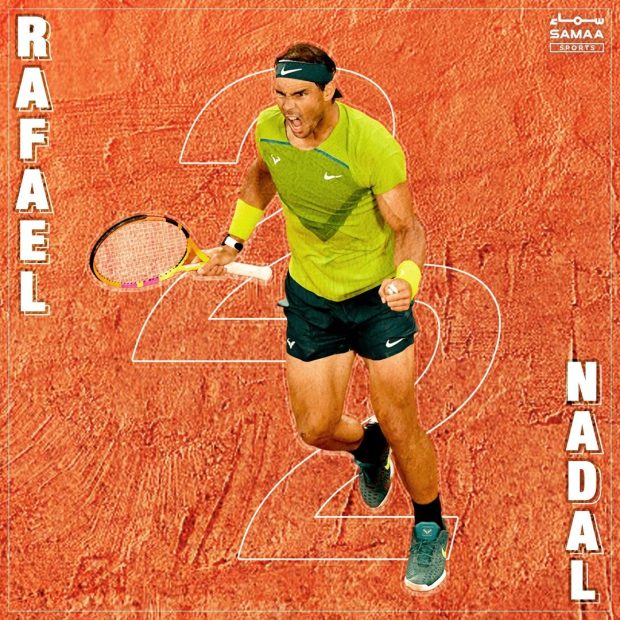 Rafael Nadal Roland Garros 2022 Champions Wide Screen Wallpaper HD.