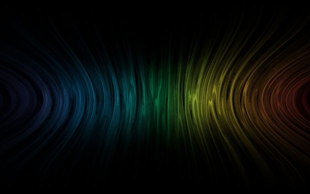 Rainbow Dark Cool Wallpaper HD.