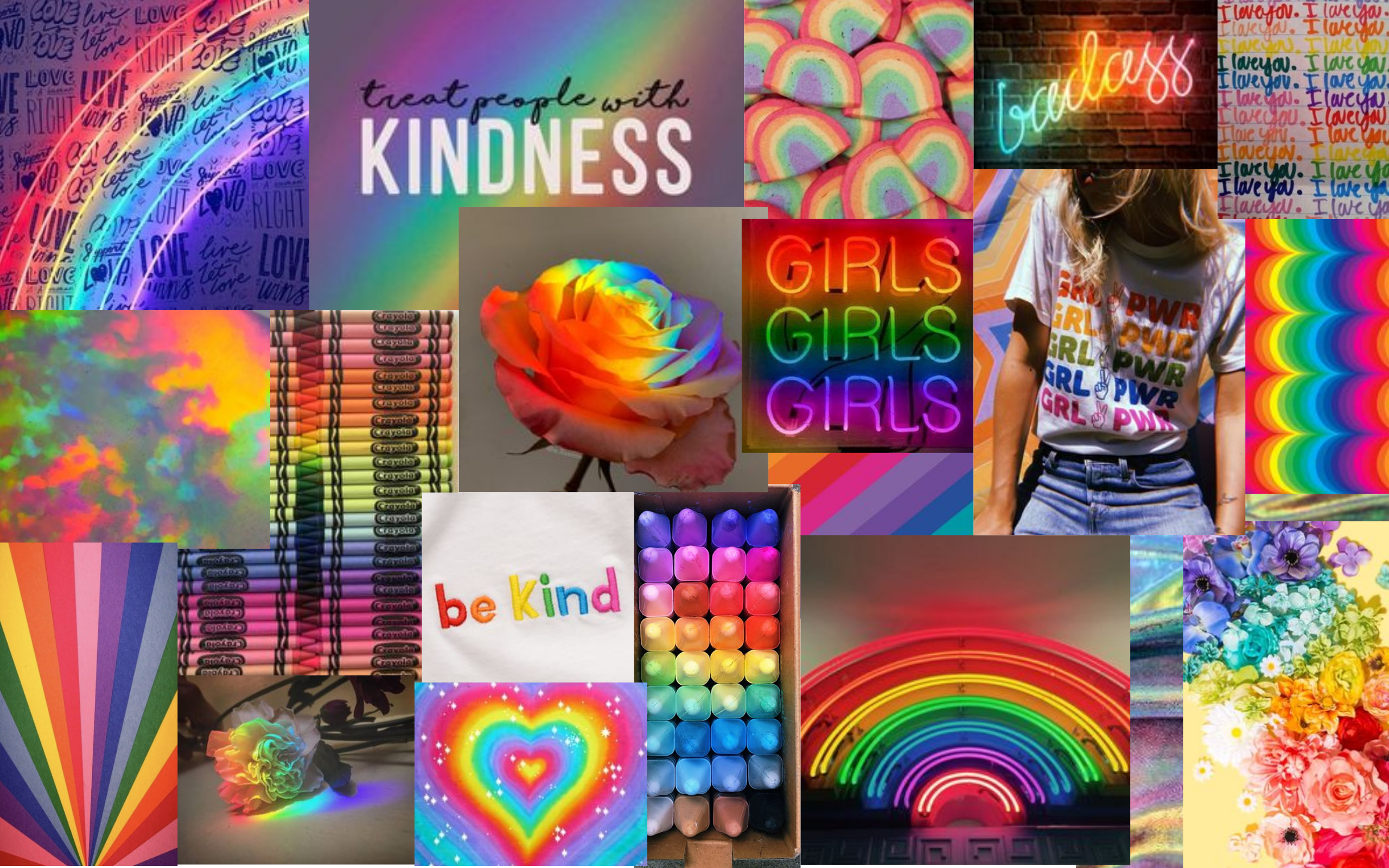 Apple Rainbow Background iPad Wallpapers Free Download