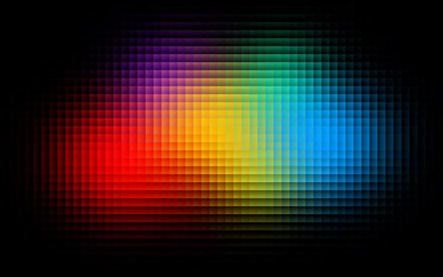 Rainbow Led Wallpaper HD.