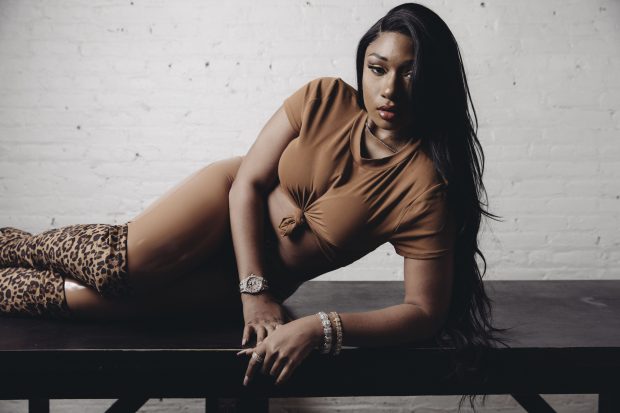 Rapper Megan Thee Stallion Wallpaper HD.