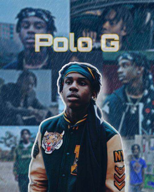 Rapper Polo G Wallpaper HD.